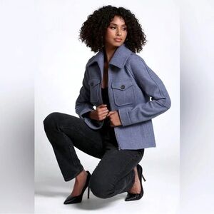 Anthropologie Avec Les Filles Zip Front Jacket